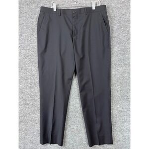 PS Paul Smith Dress Pants Mens 36x29 Blue Navy Wool Mohair Blend Trousers